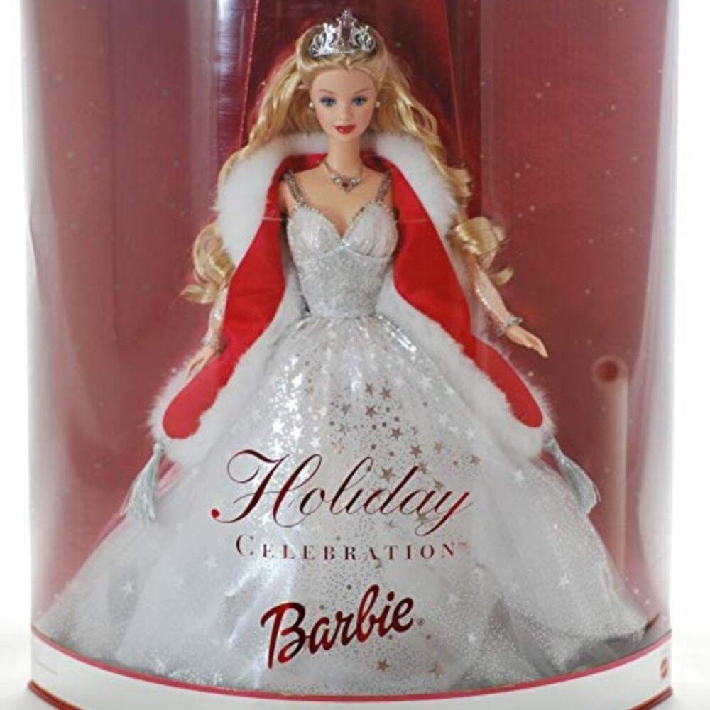 Vintage Holiday Barbie 2001 Blonde Hair NRFB
